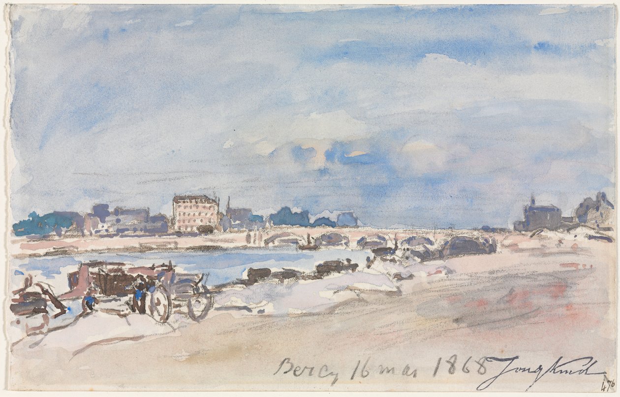 Bercy tekijältä Johan Barthold Jongkind