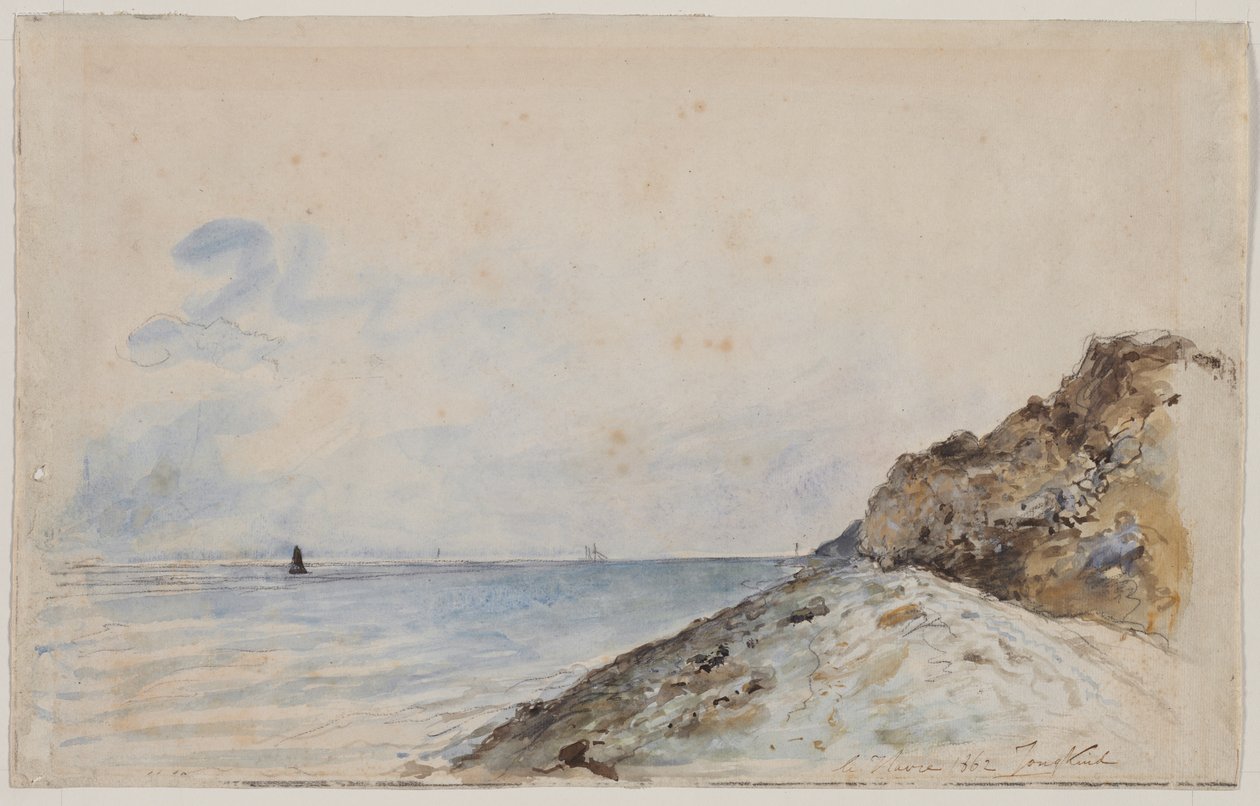 Le Havre tekijältä Johan Barthold Jongkind