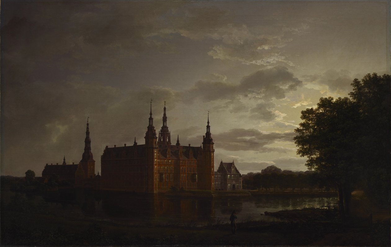 Frederiksborgin linna tekijältä Johan Christian Dahl