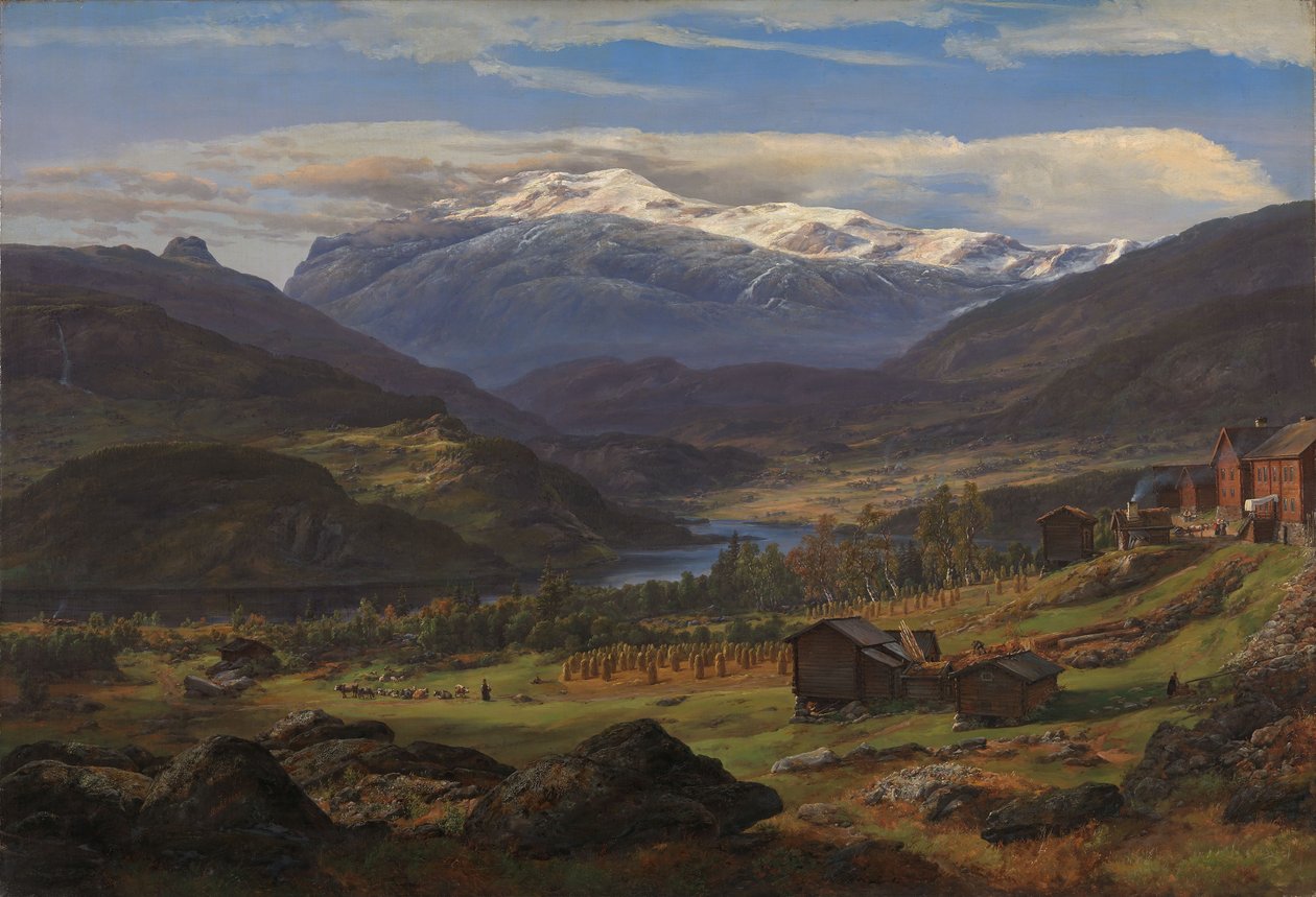 Hjellestä Valdresissa tekijältä Johan Christian Dahl