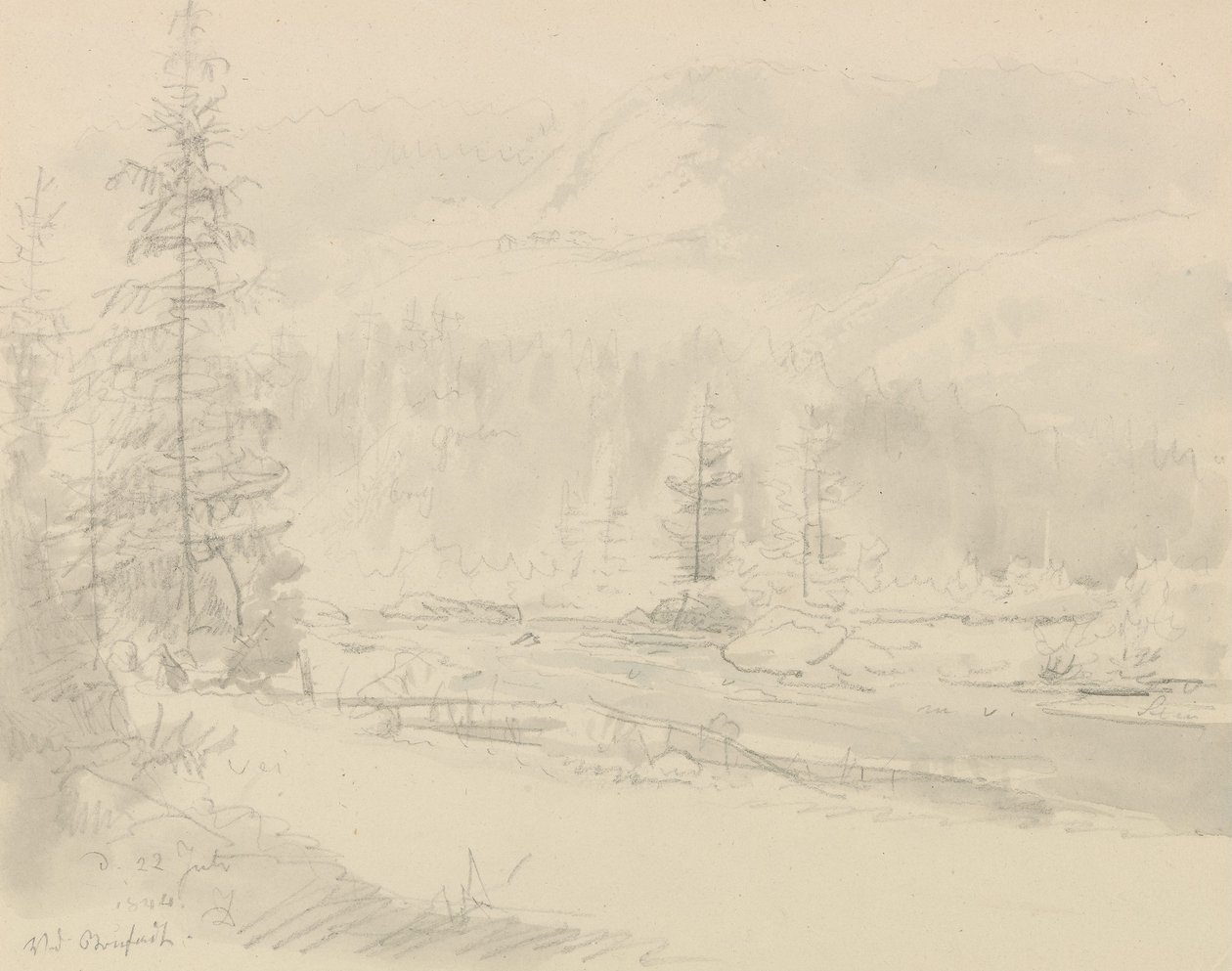 Bruflatin luona tekijältä Johan Christian Dahl