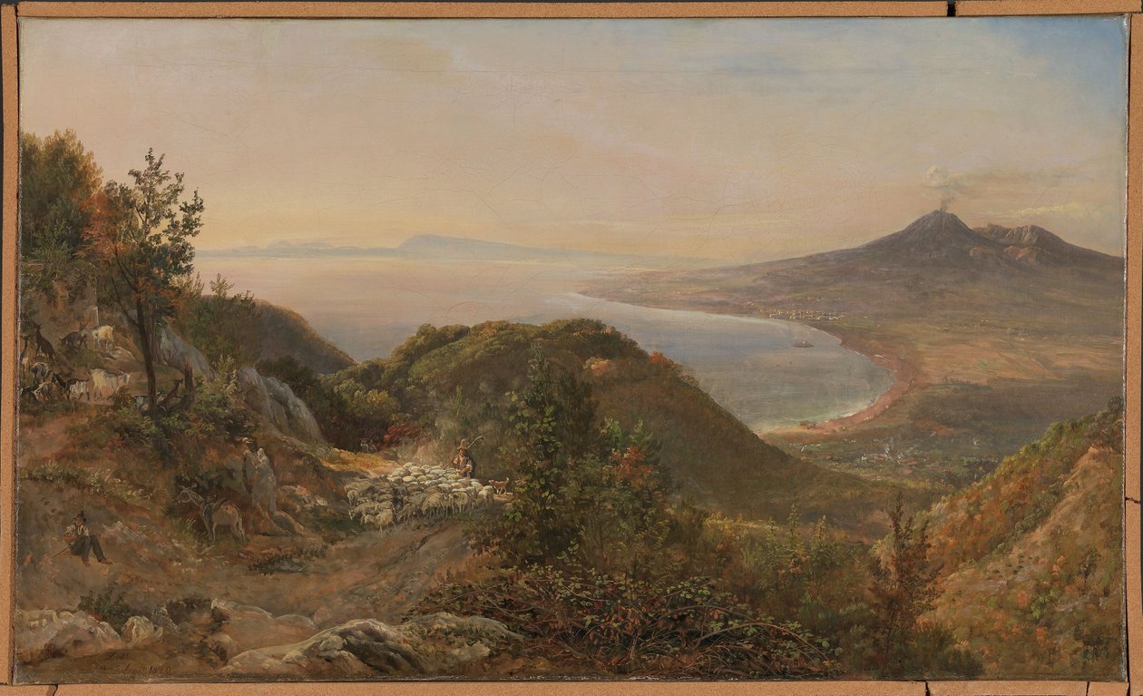Näkymä Pimonteesta tekijältä Johan Christian Dahl