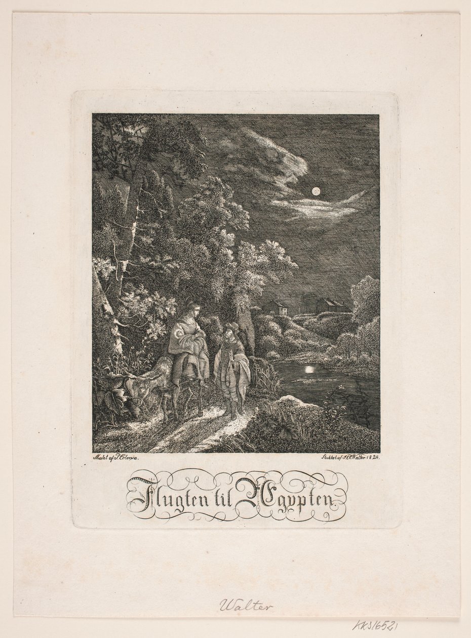 Lento Egyptiin tekijältä Johan Christian Ernst Walter