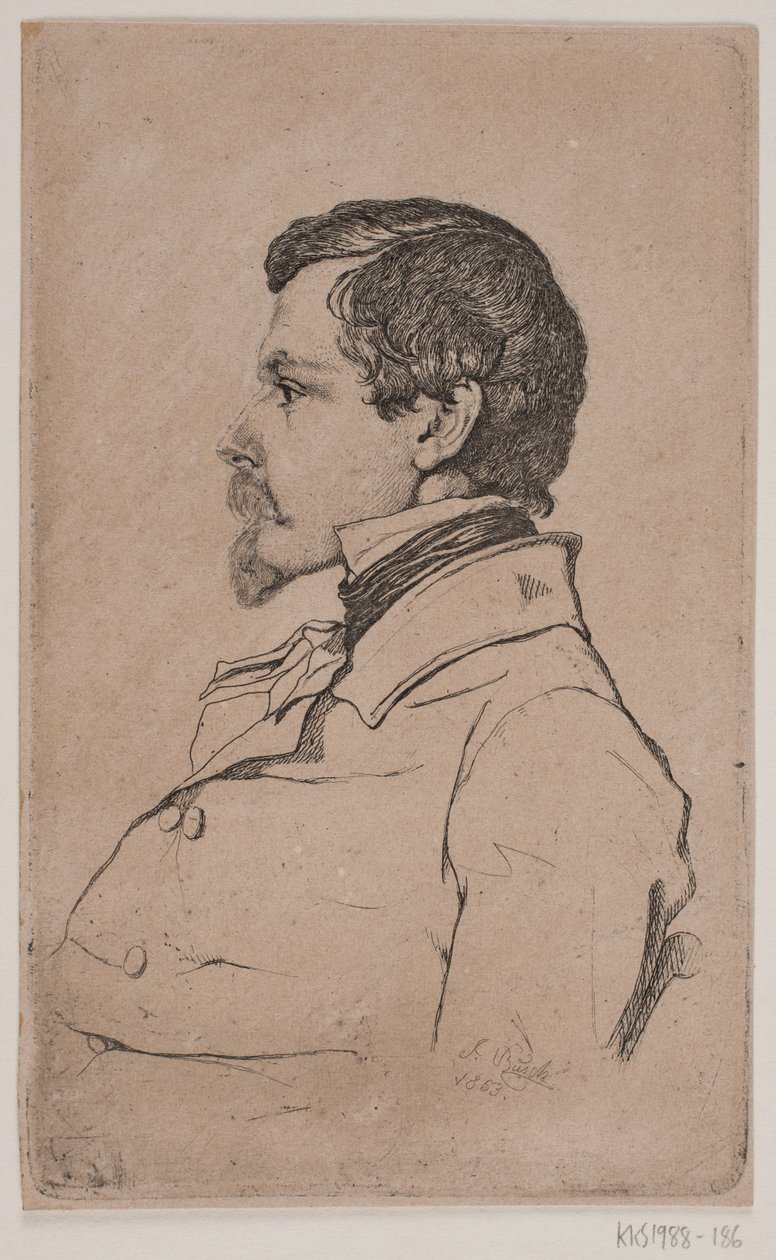 Retrat de Jacob Kornerupfinnish tekijältä Johan Frederik Busch