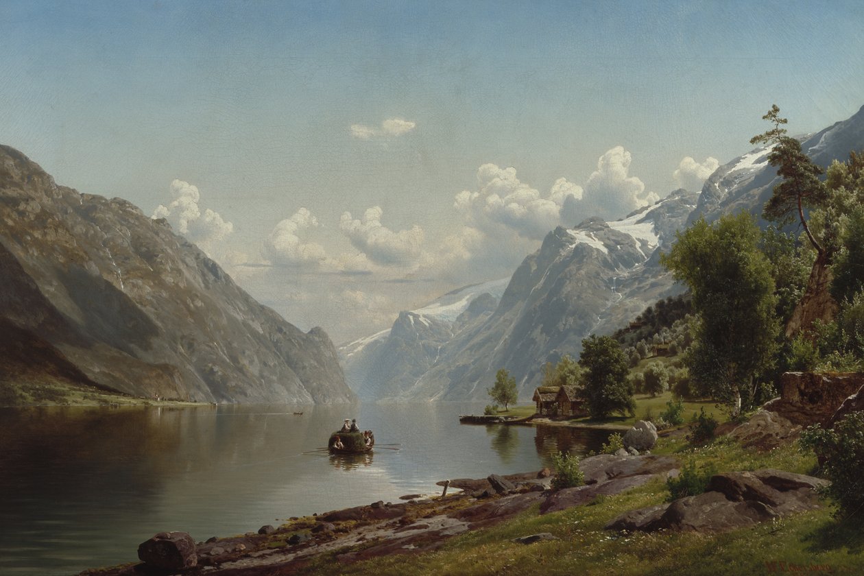Hardangerfjordista tekijältä Johan Fredrik Eckersberg
