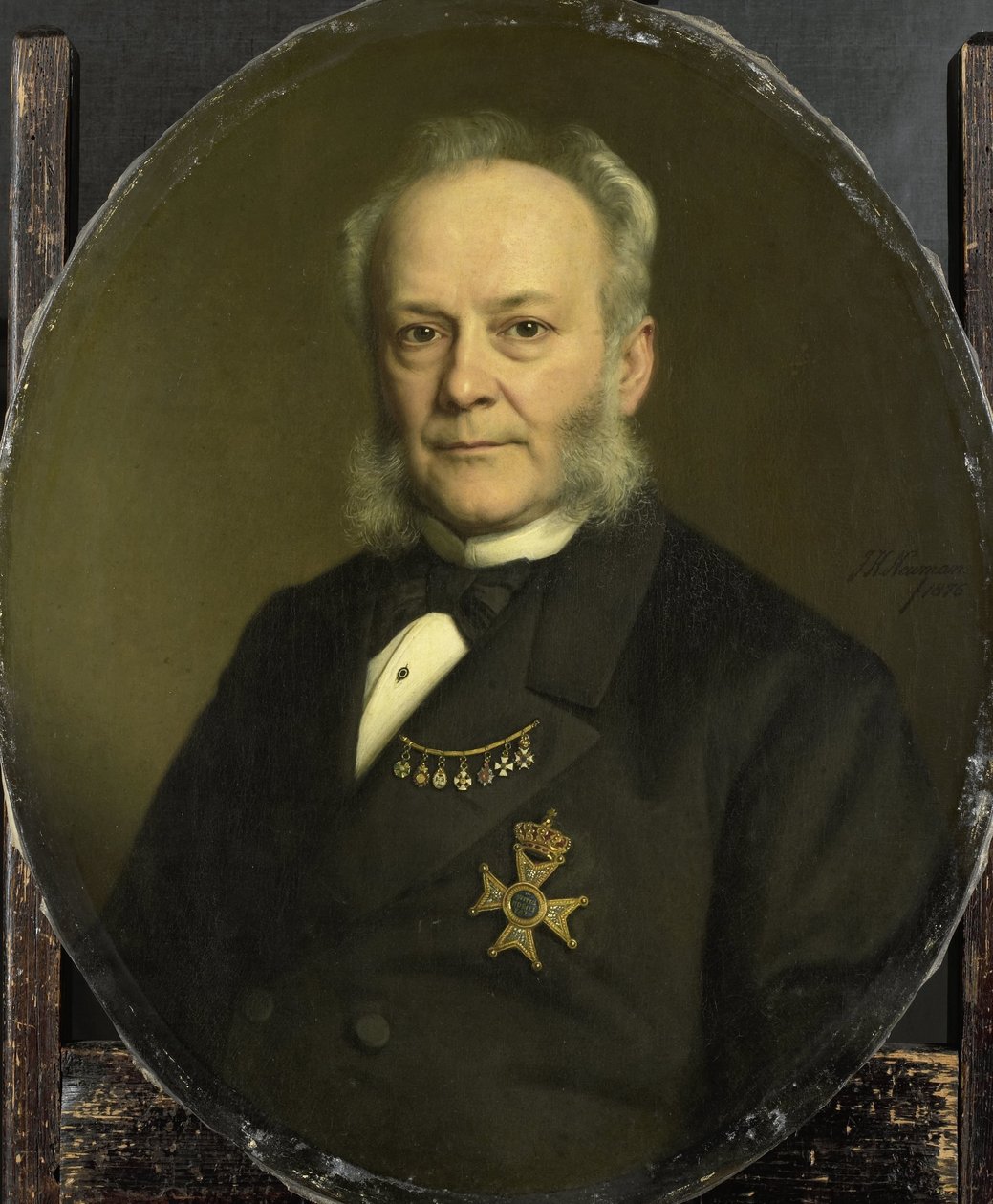 Pieter Mijer (1812-81). Hollannin Itä-Intian kenraalikuvernööri tekijältä Johan Heinrich Neuman