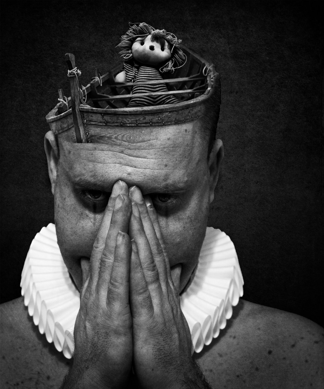 Klovnien kuolema (sarja), 2014 (valokuvataide digitaalinen taide) tekijältä Johan Lilja