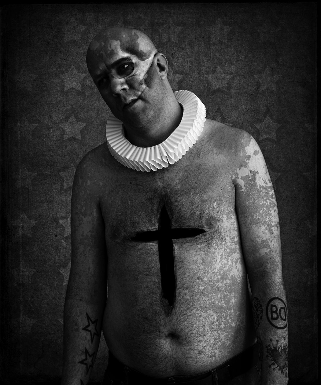 Klovnien kuolema (sarja), 2016 (kuvamanipulaatio) tekijältä Johan Lilja