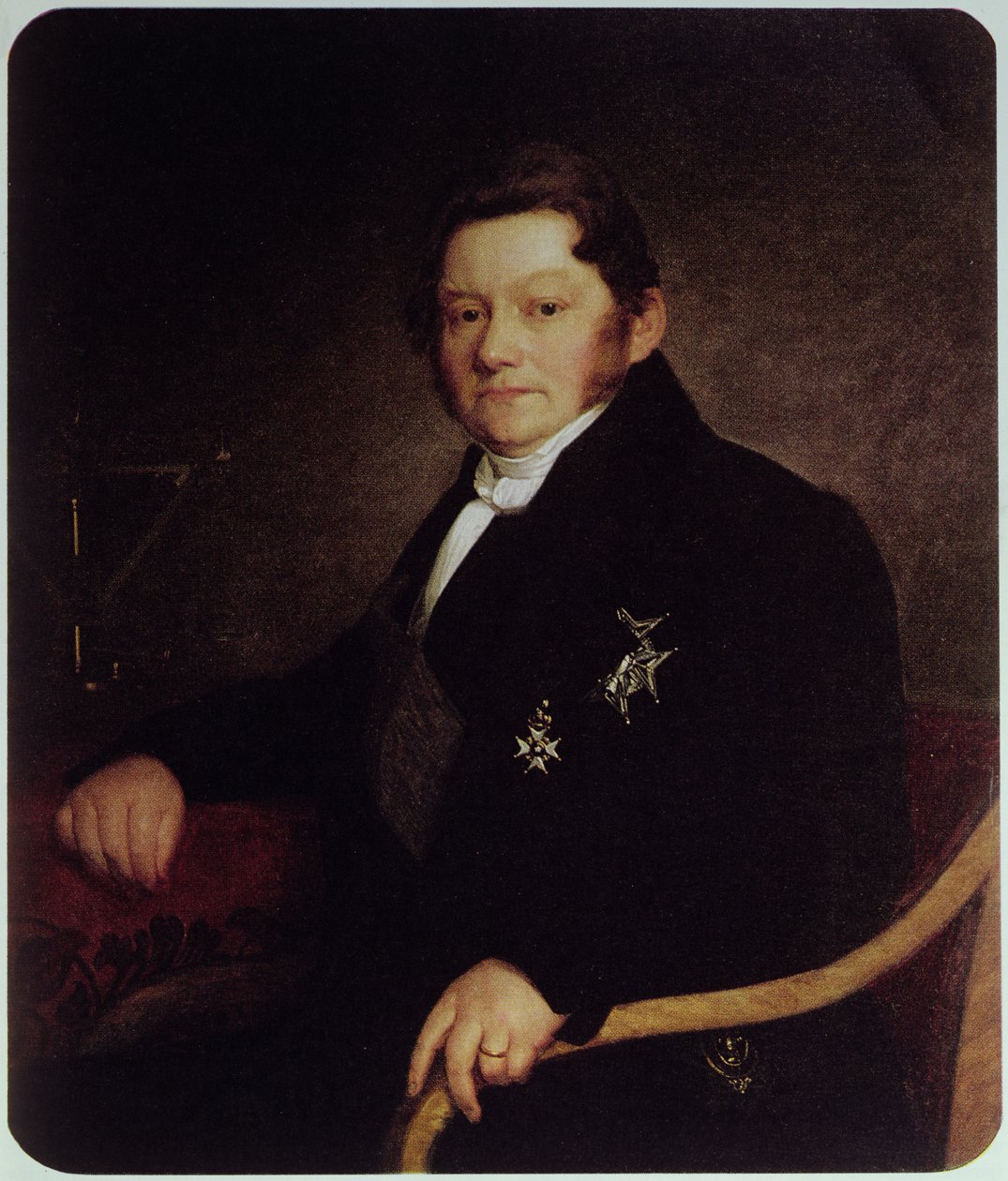 Jons Jakob Berzelius (1779-1848) 1843 tekijältä Johan Olaf Sodermark