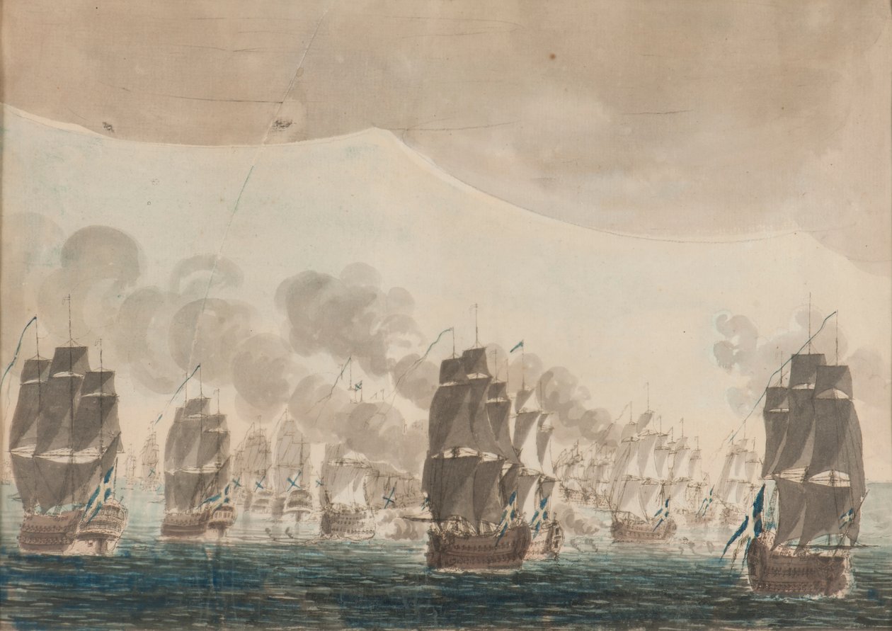 Öölannin meritaistelu 26. heinäkuuta 1789. tekijältä Johan Petter Cumelin