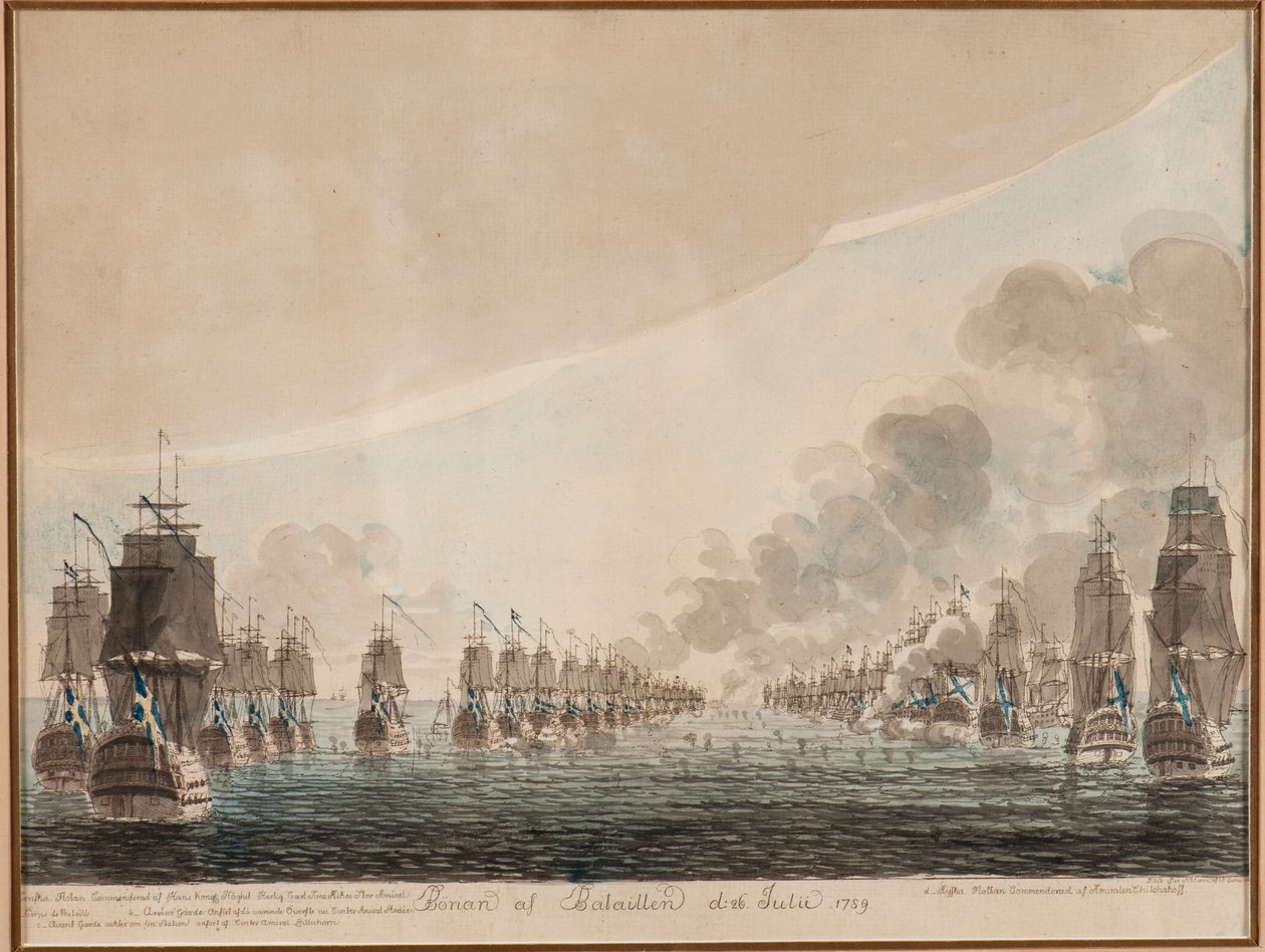 Öölannin meritaistelu 26. heinäkuuta 1789. tekijältä Johan Petter Cumelin