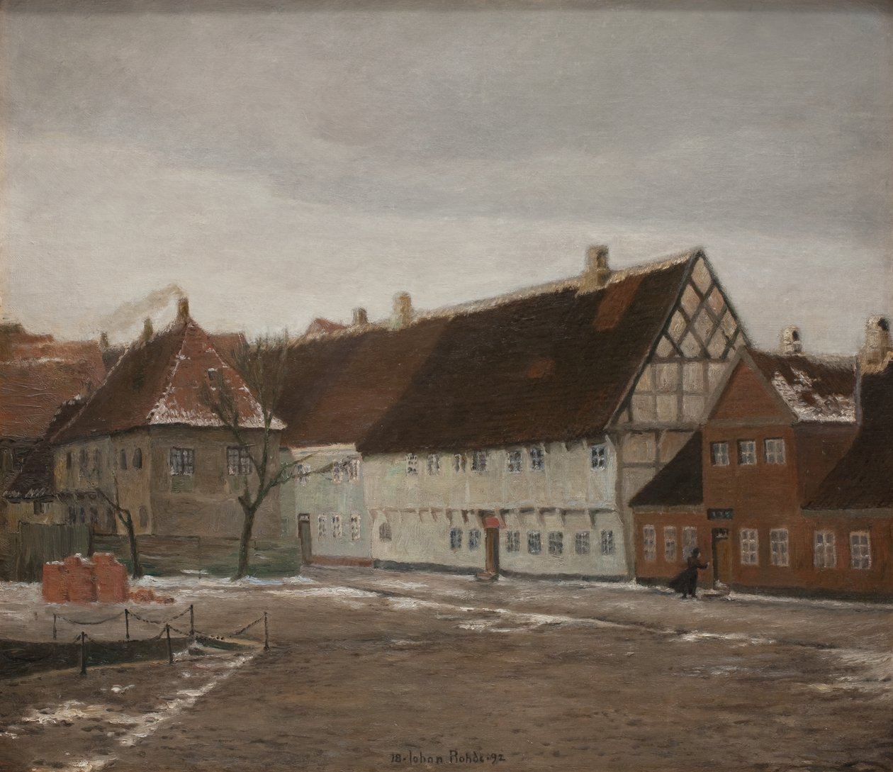 Talvi-ilta Ribessä, Jyllannissa tekijältä Johan Rohde