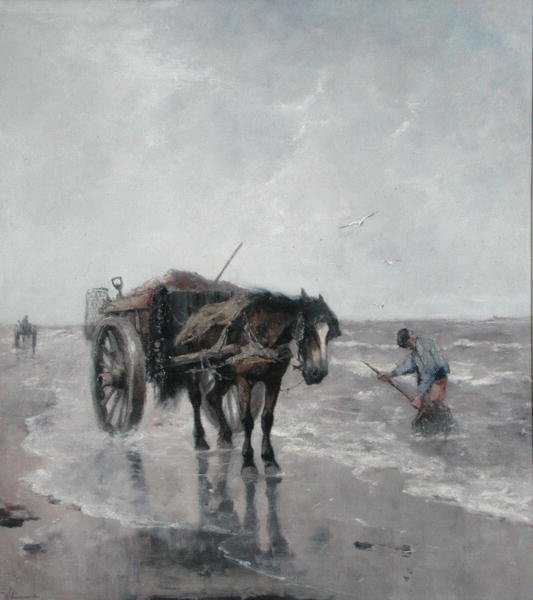 Sea Breezes (öljy kankaalle) tekijältä Johan Scherrewitz