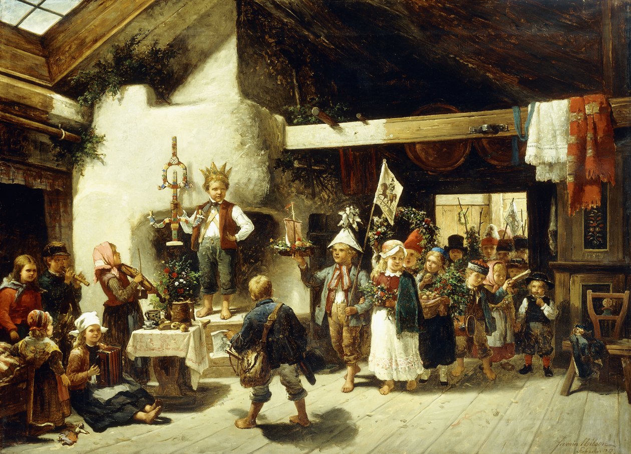 Erityinen juhla, 1877 tekijältä Johan Severin Nilson