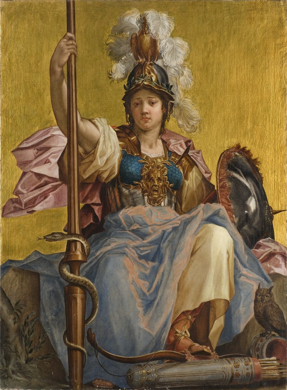 Minerva (öljy kankaalle) tekijältä Johan Sylvius