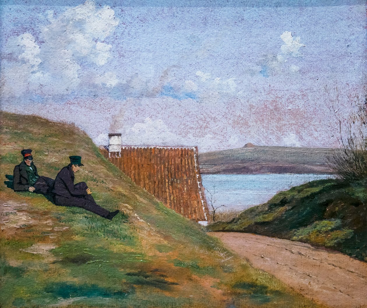 "Uppoontunut tie Frederiksværkin lähellä tekijältä Johan Thomas Lundbye