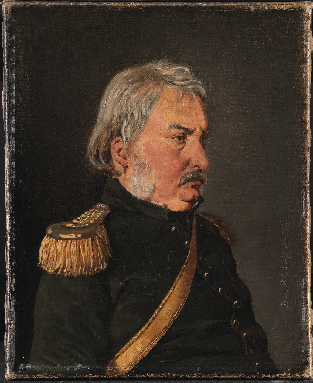 Eversti Joachim Theodor Lundbye, taiteilijan isä tekijältä Johan Thomas Lundbye