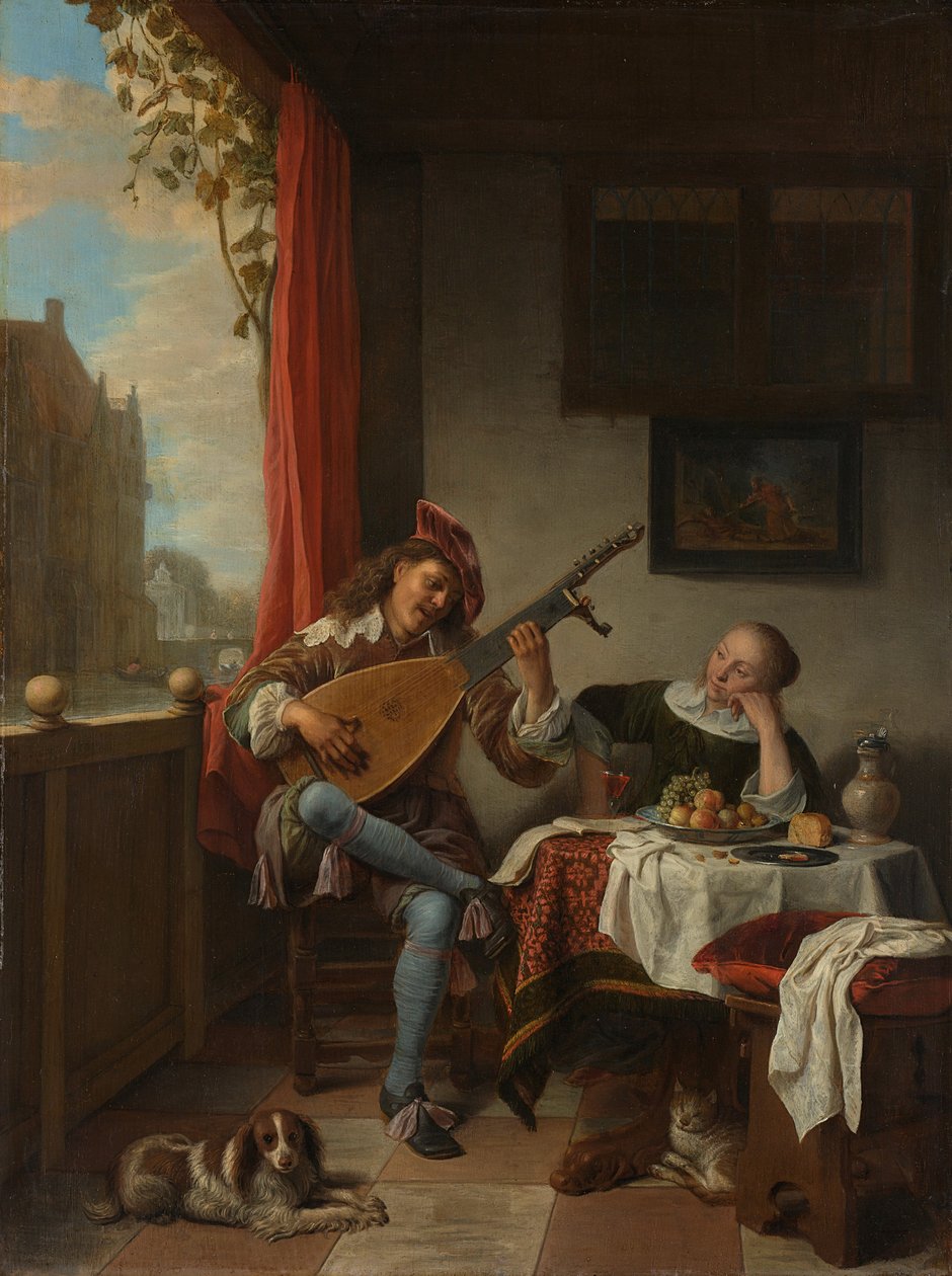 Seelannin maisema, 1842 tekijältä Johan Thomas Lundbye