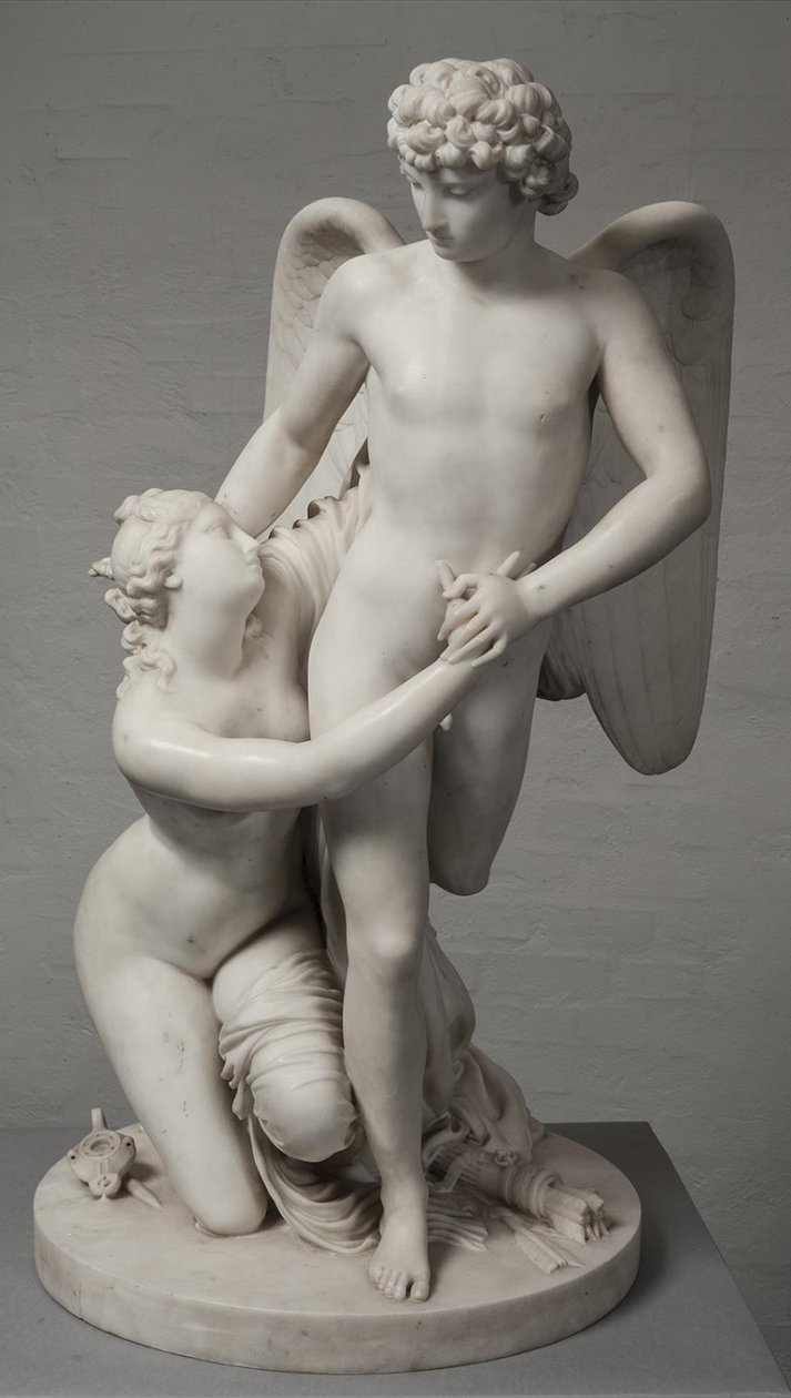 Cupid ja Psyche tekijältä Johan Tobias Sergel