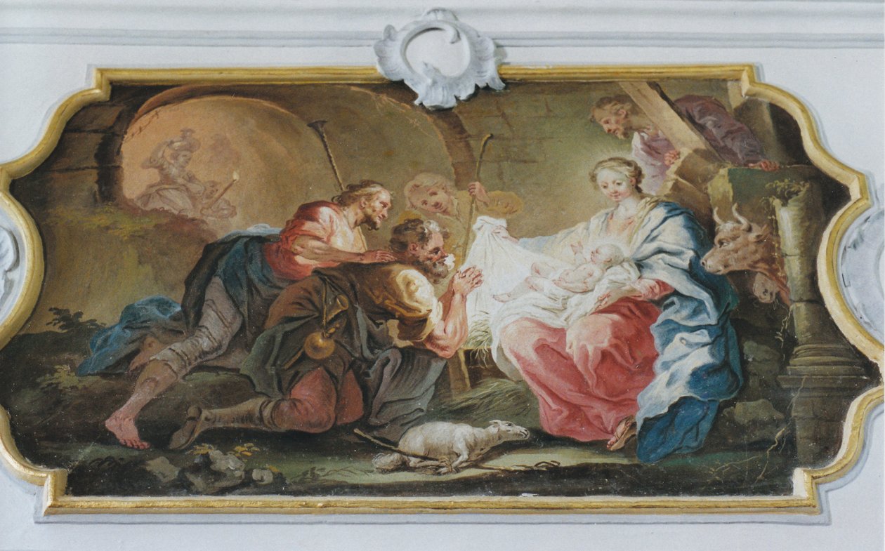 Anbetung der Hirten tekijältä Johann Baptist Enderle