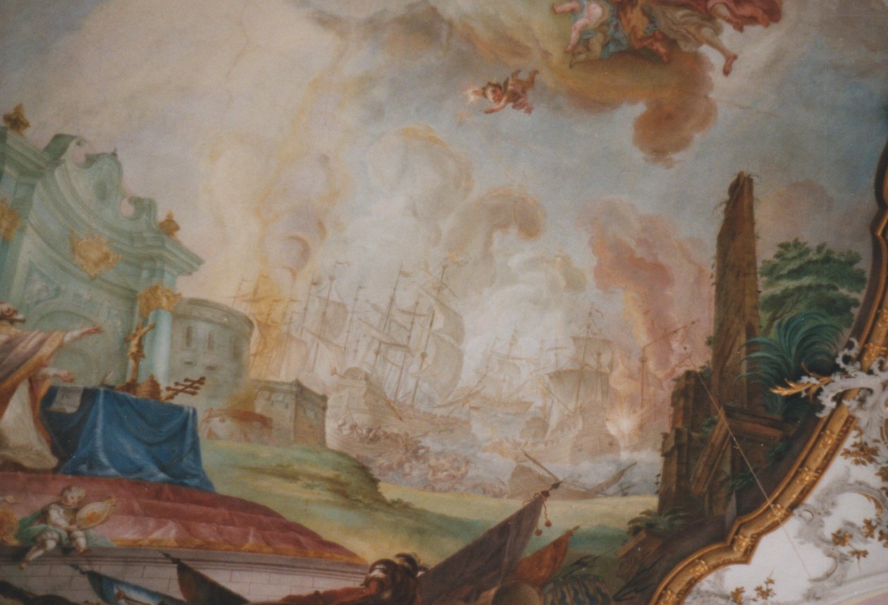 Seeschlacht von Lepanto tekijältä Johann Baptist Enderle