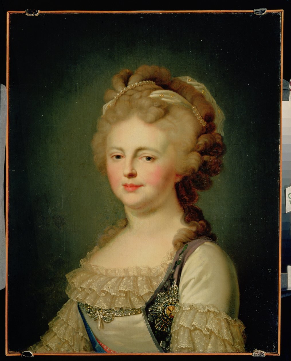Keisarinna Maria Fjodorovnan (1759-1828) muotokuva tekijältä Johann Baptist Edler von Lampi