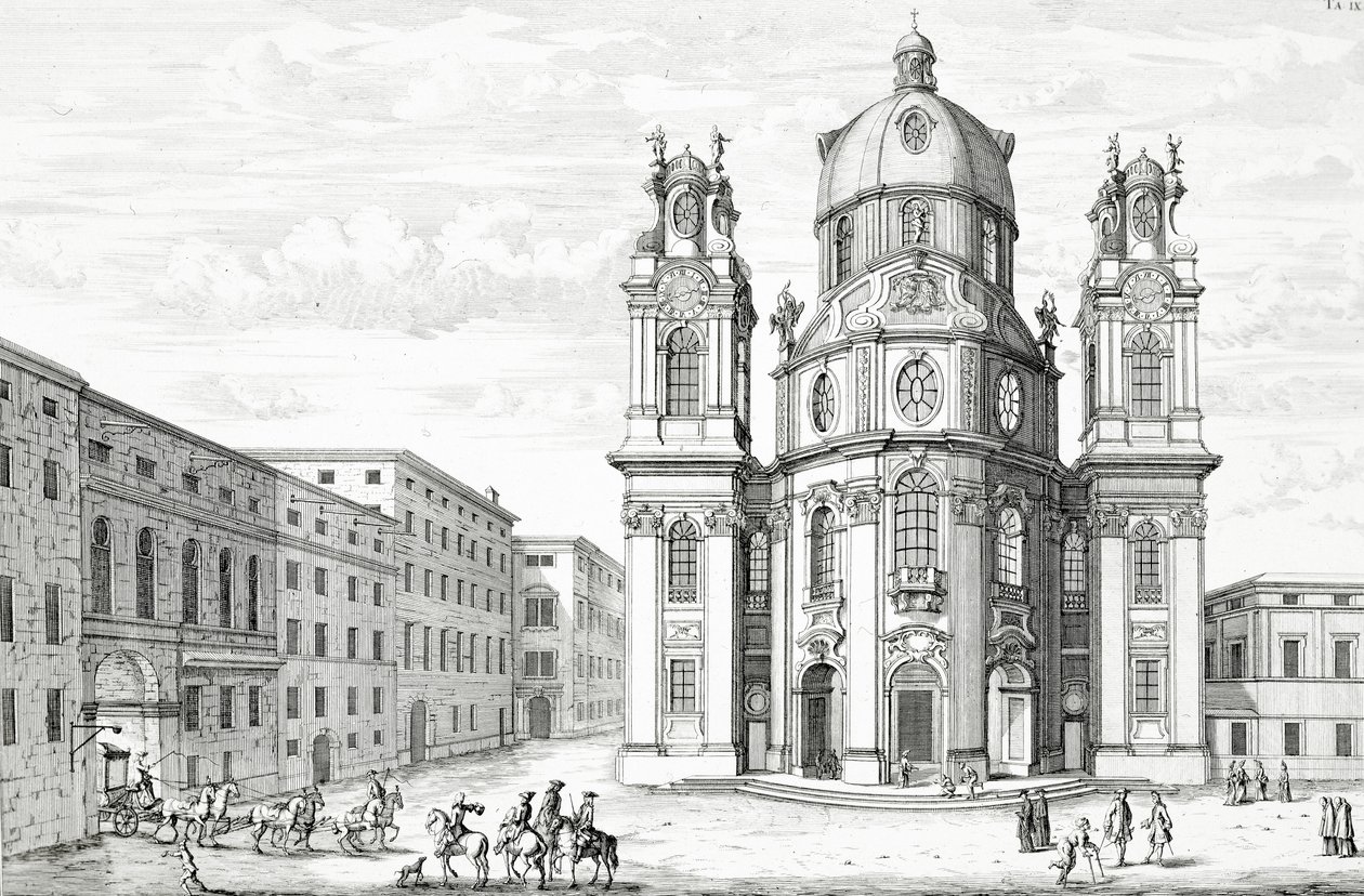 Notre Damen kirkko, Salzburg, Itävalta, 