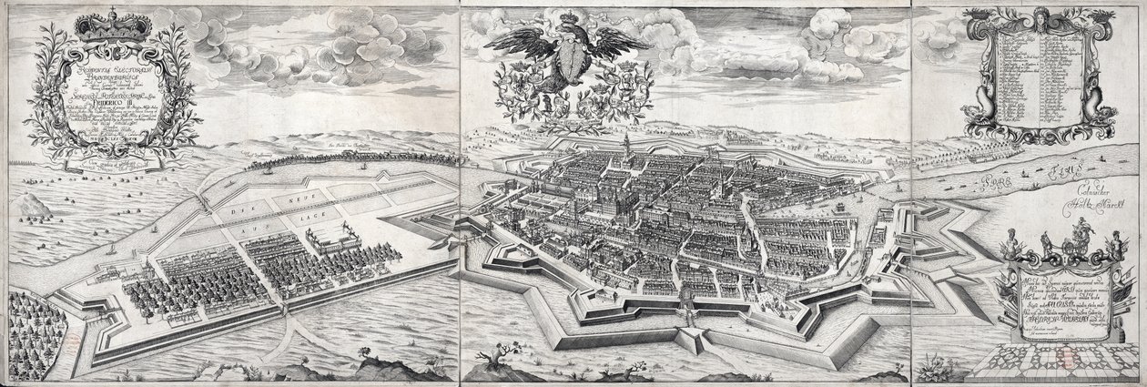 Residentia Electoralis Brandenburgica tekijältä Johann Bernhard Schultz