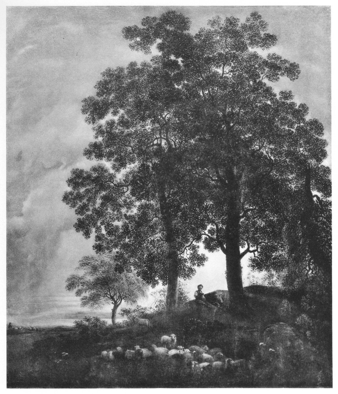 Abendlandschaft tekijältä Johann Christian Klengel
