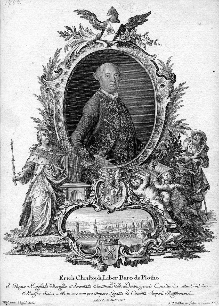 muotokuva gravé tekijältä Johannes Esaias Nilson