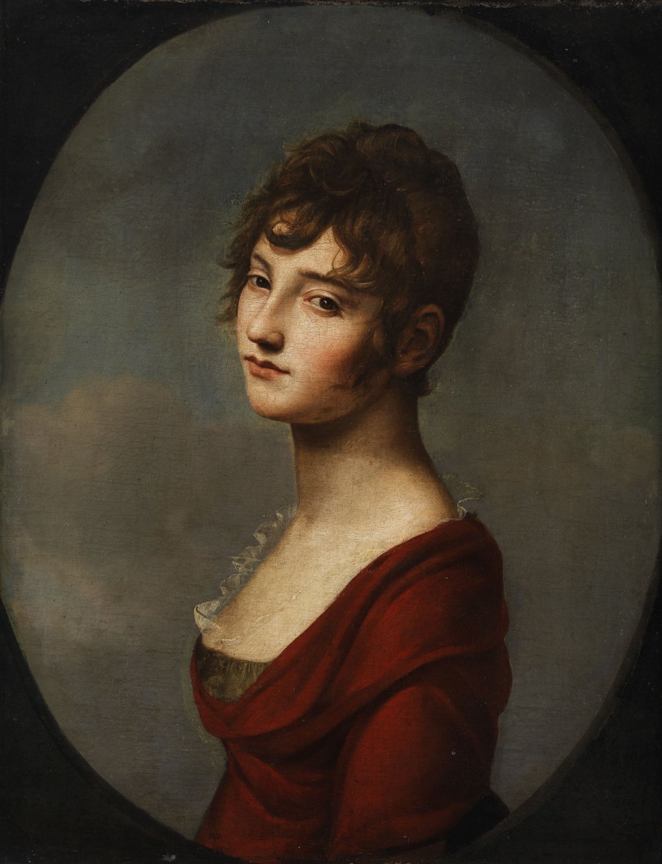 Amalie Wolff-Malcolmin muotokuva tekijältä Johann Friedrich August Tischbein