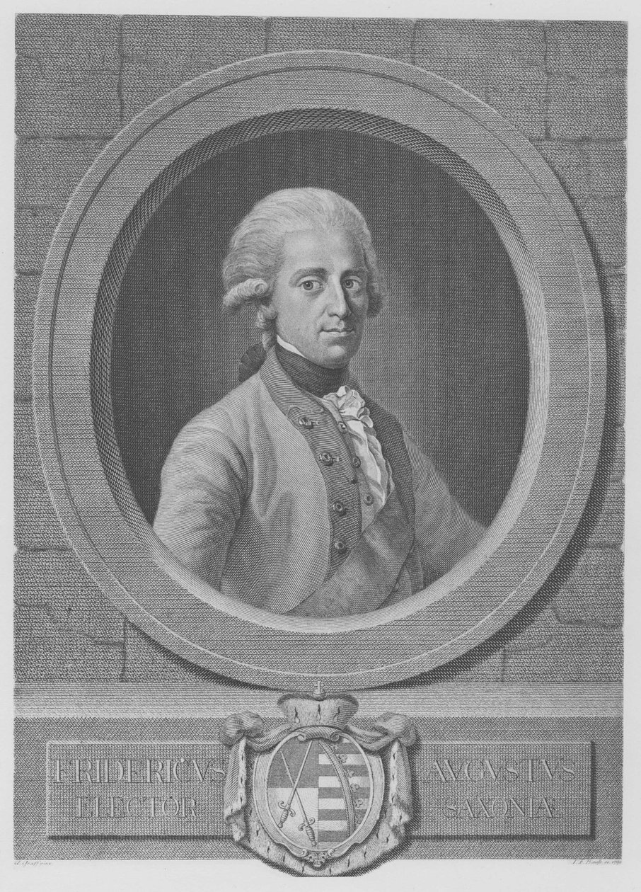 König Friedrich August der Gerechte tekijältä Johann Friedrich Bause