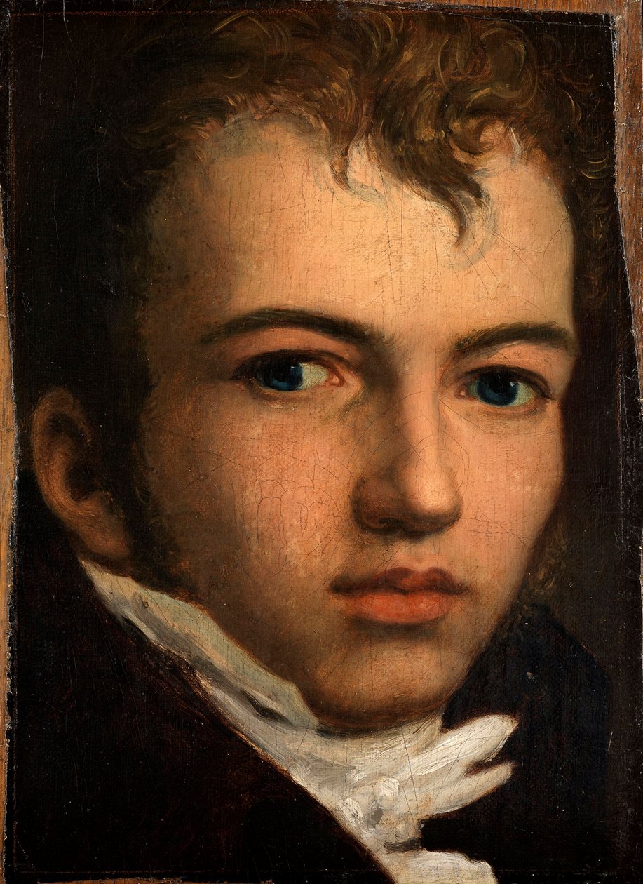 Friedrich Overbeck - Johann Carl Eggersin muotokuva tekijältä Friedrich Overbeck