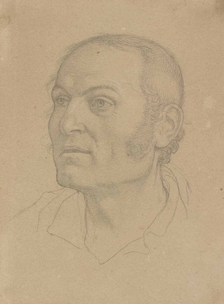 Miehen pää tekijältä Friedrich Overbeck