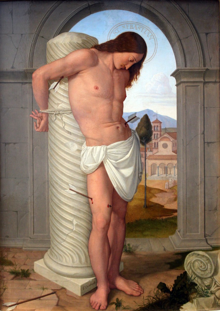 Pyhä Sebastian tekijältä Johann Friedrich Overbeck