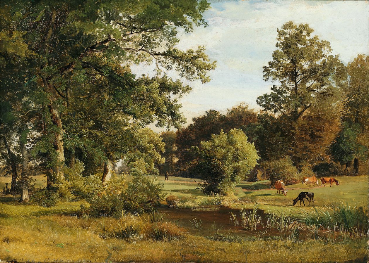 I Dragsholm Slotspark tekijältä Johann Georg Paul Mohr