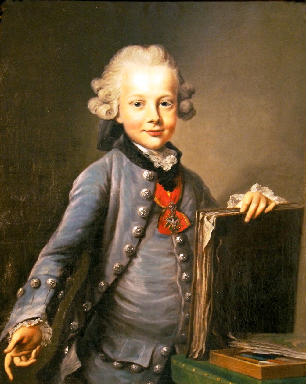 Saksi-Weimar-Eisenachin prinssi Frederick Ferdinand Constantin (1758-1793) tekijältä Johann Georg Ziesenis