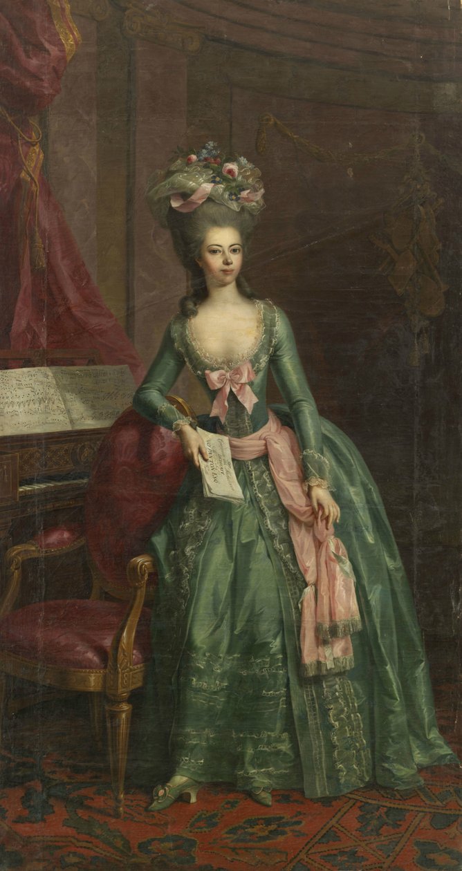 Juliane, Fürstin zu Schaumburg-Lippe tekijältä Johann Heinrich Tischbein