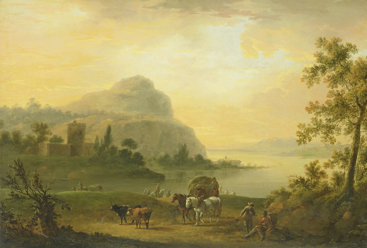Aamu, 1773 tekijältä Johann Jacob Tischbein