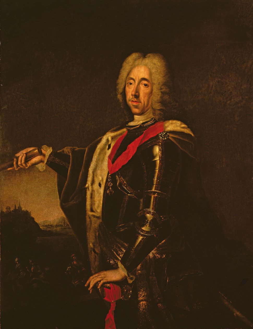 Savoian prinssi Eugene muotokuva, 1730-luku tekijältä Johann Kupetzky