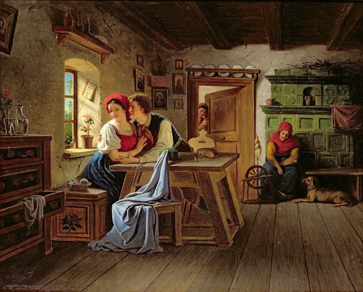Rakastajat keittiössä tekijältä Johann Kurtweil