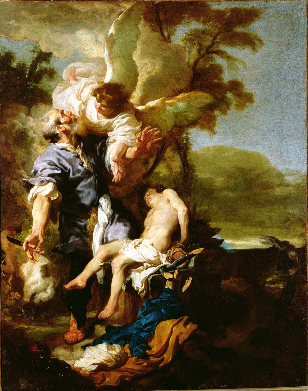 Iisakin uhri, 1625-26 tekijältä Johann Liss or Lis or von Lys