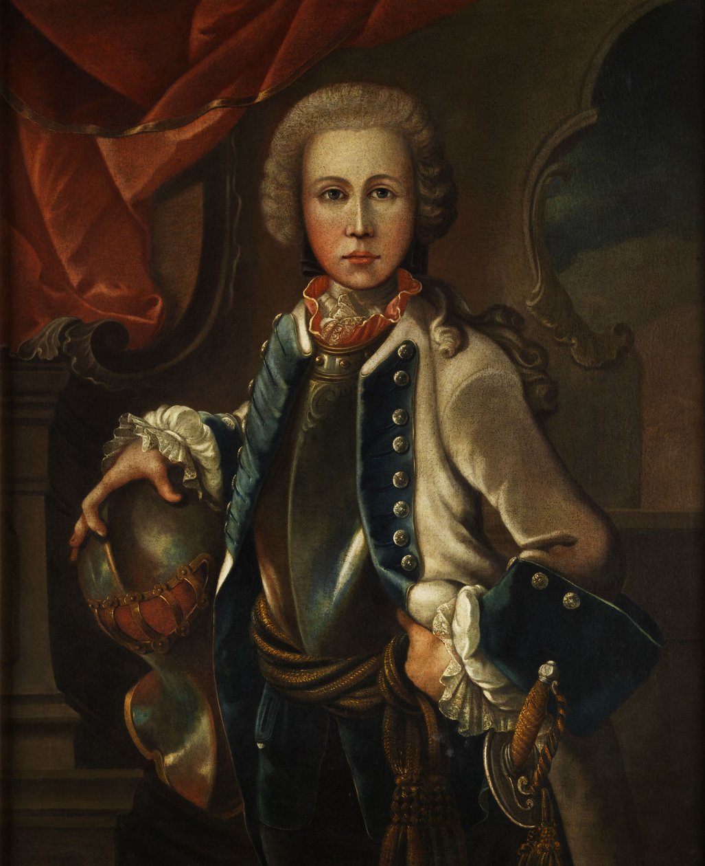 Nuoren aatelismiehen muotokuva tekijältä Johann Michael Franz