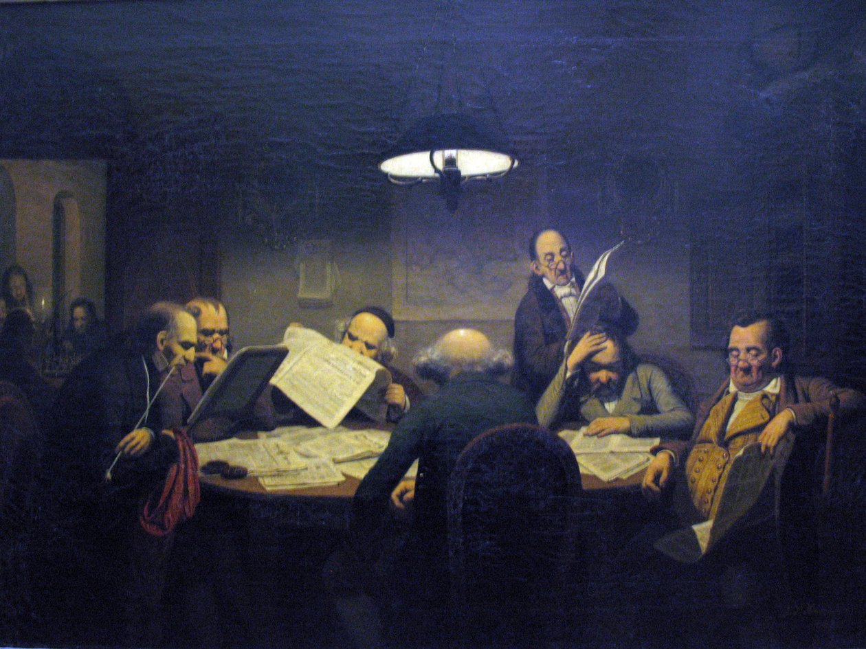 Das Lesekabinett tekijältä Johann Peter Hasenclever