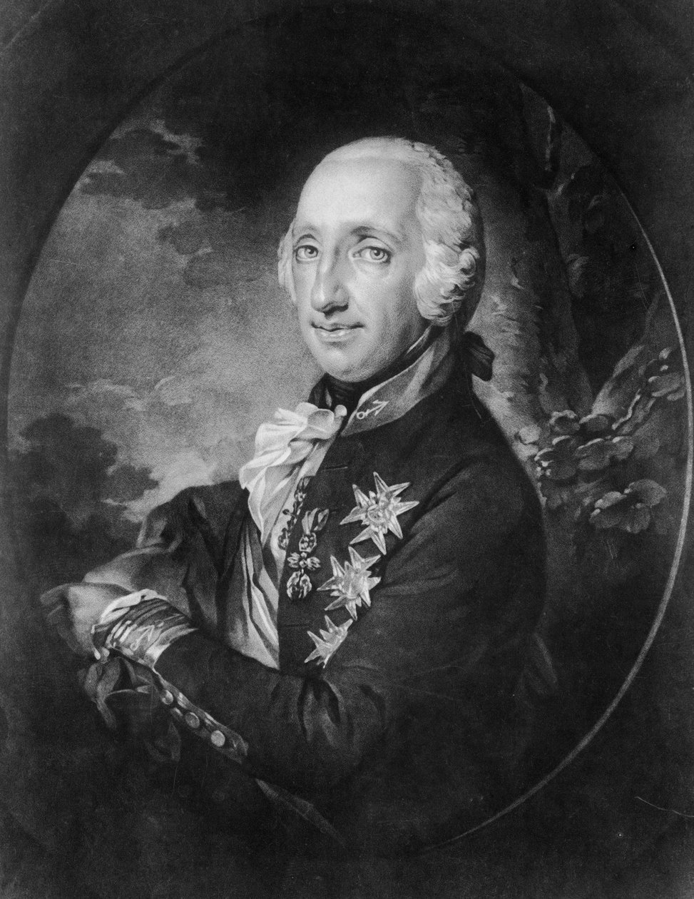 Ferdinand I Bourbon, kahden Sisilian kuningas tekijältä Johann Peter Pichler
