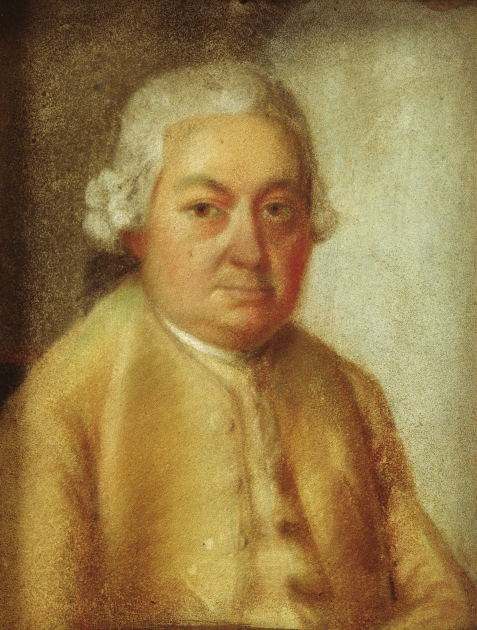 Carl Philipp Emanuel Bachin muotokuva, n. 1780 (pastelli paperille) tekijältä Johann Philipp Bach