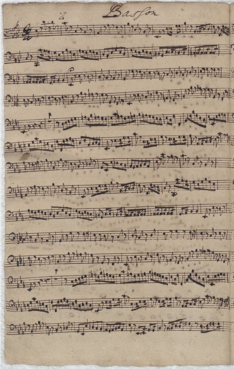 Fagottiosa Cantata BWV 140: lle tekijältä Johann Sebastian Bach