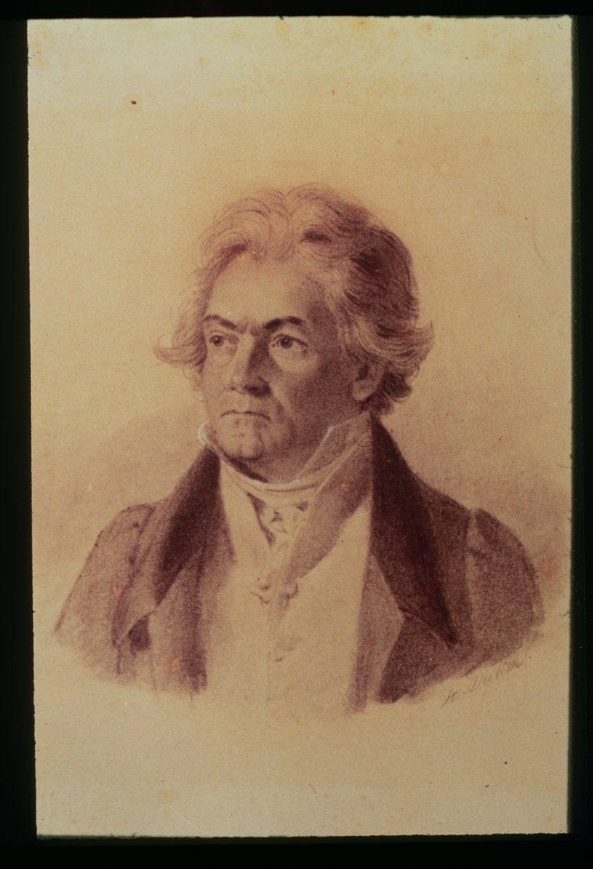 Ludwig van Beethoven (1770-1827), 1824 (painos) tekijältä Johann Stephan Decker