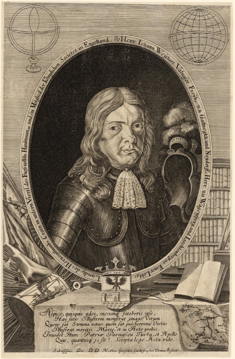 Omakuva tekijältä Johann Weikhard von Valvasor
