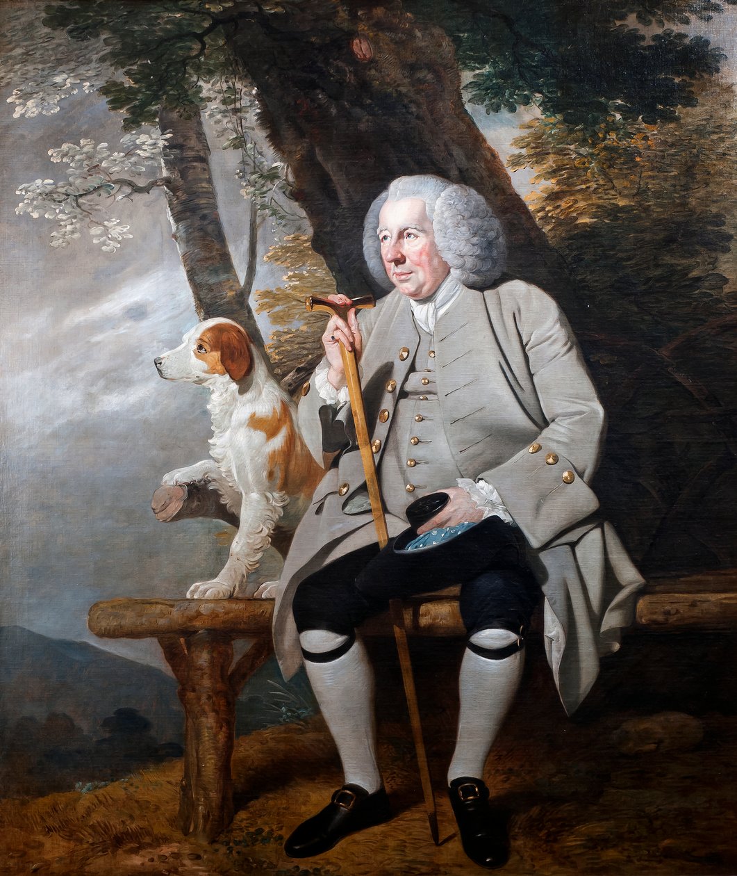 Andrew Drummond, noin 1750 tekijältä Johan Joseph Zoffany